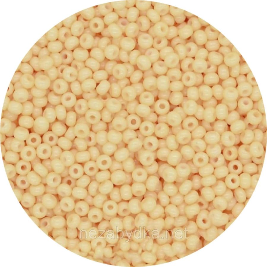 Бісер чеський Preciosa 03183, 10/0, 50 г — помаранчевий