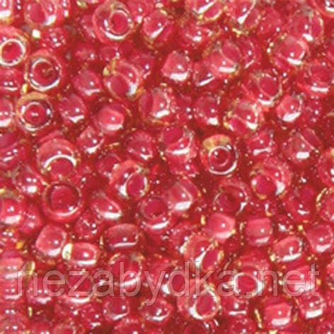 Бісер чеський Preciosa 11396, 10/0, 50 г — рожевий