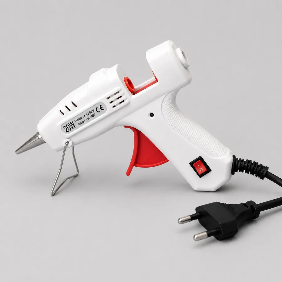 Клеевой пистолет HELI 20W — белый