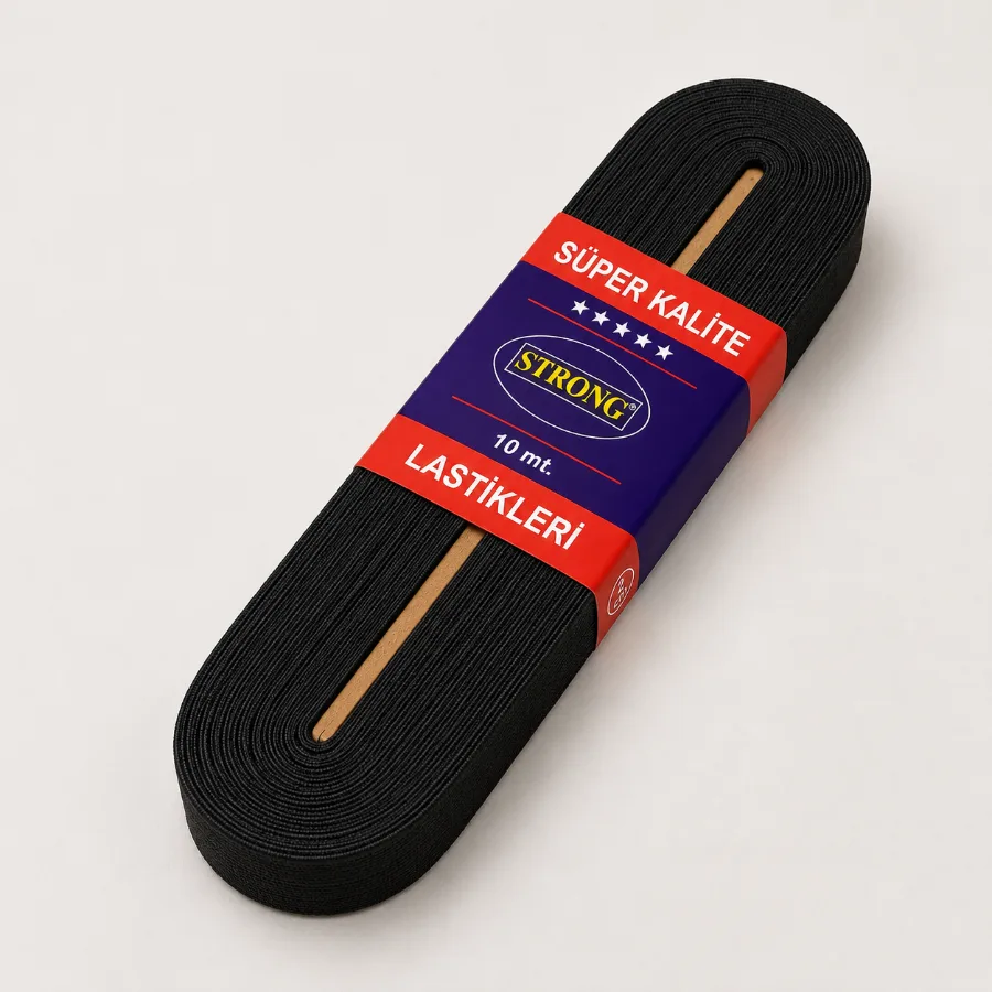 Резинка для одягу Strong 2 см чорна, 10 м